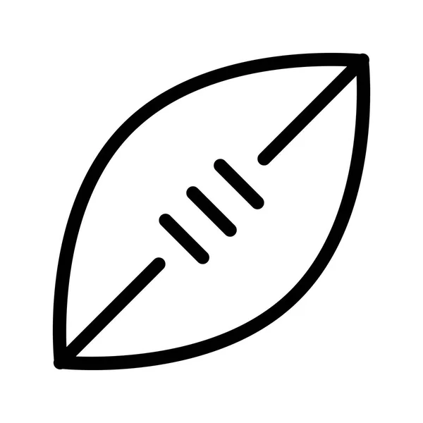 橄榄球线向量图标 — 图库矢量图片