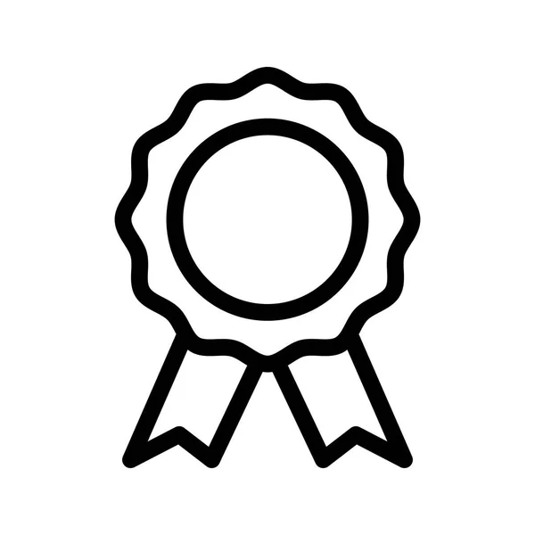 Línea Premio Vector Icono — Vector de stock