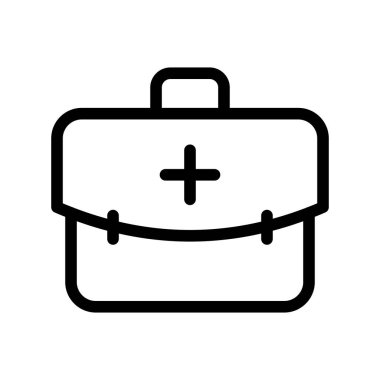 ince çizgi vektör simgeler çanta