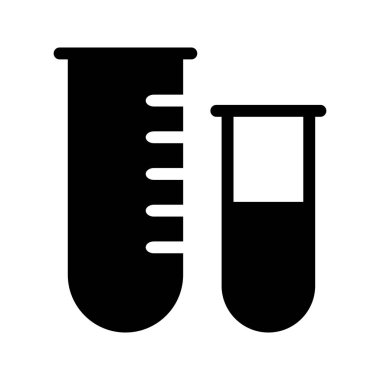 tüp Glifler düz vektör simgeler