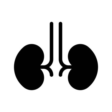 vücut Glifler düz vektör simgeler