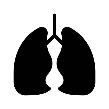 organ Glifler düz vektör simgeler