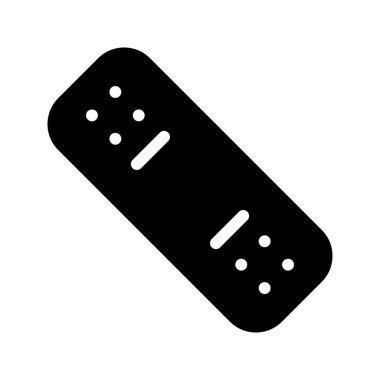 Glifler düz vektör simgeler alçı