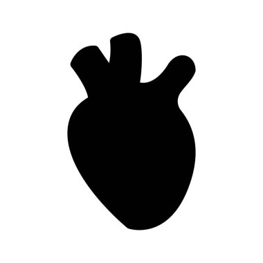 organ Glifler düz vektör simgeler