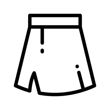 Etek vektör satırı simgesi