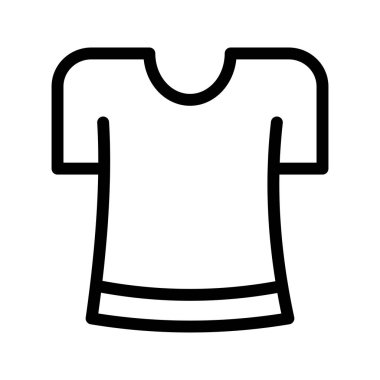 Kumaş vektör çizgisi simgesi