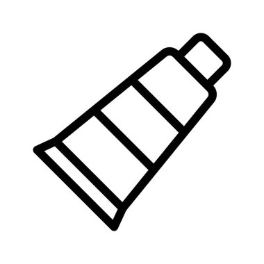 Kozmetik vektör satırı simgesi