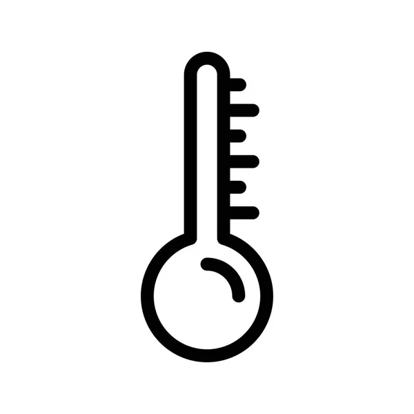 Clima Delgada Línea Vectorial Iconos — Archivo Imágenes Vectoriales