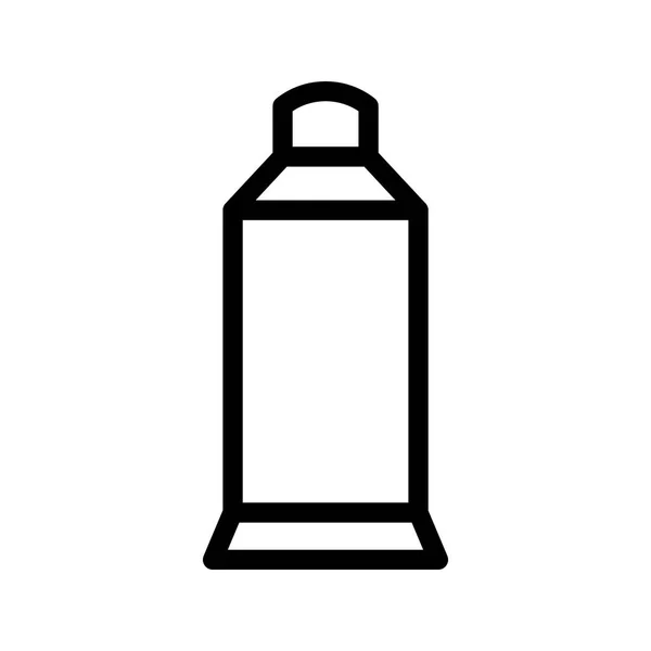 Lotion Vector Lijn Pictogram — Stockvector