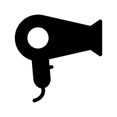 kurutma makinesi vektör glif simgesi