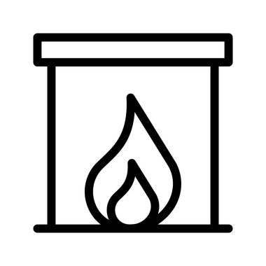 vektör satırı simgesi yanmak