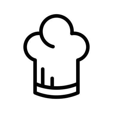 şef vektör çizgisi simgesi