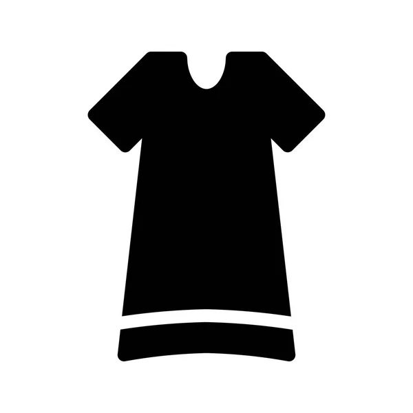 Cloth Vector Glyph Icon — Stock Vector
