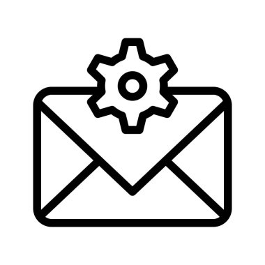 ince çizgi vektör simgeler ayarlama