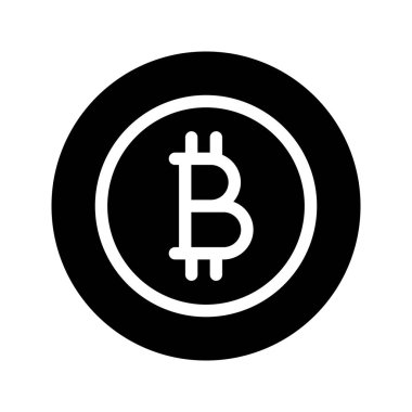 para birimi Glifler düz vektör simgeler