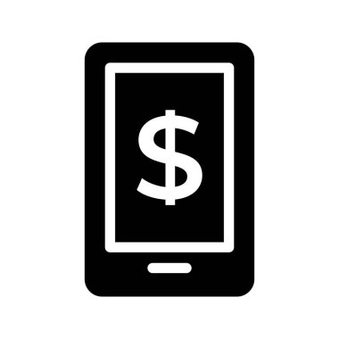 Online Glifler düz vektör simgeler