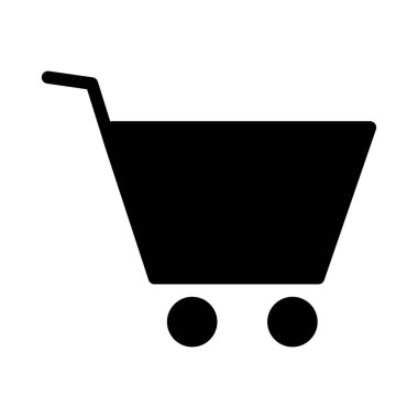 alışveriş Glifler düz vektör simgeler