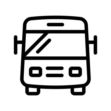 araç ince çizgi vektör simgeler