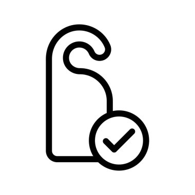 ince çizgi vektör simgeler etiket