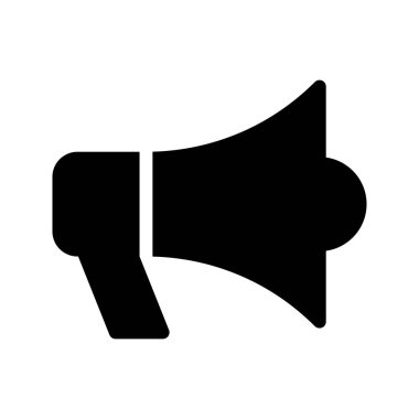 hoparlör Glifler düz vektör simgeleri