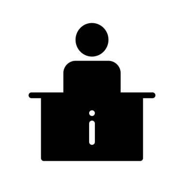 otel Glifler düz vektör simgeler