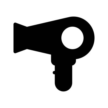 Blower Glifler düz vektör simgeler