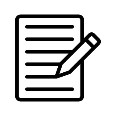 ince çizgi vektör simge oluşturma