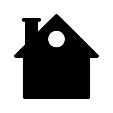 ev Glifler düz vektör simgeler