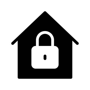 ev Glifler düz vektör simgeler