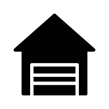 ev Glifler düz vektör simgeler