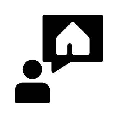 Kullanıcı Glifler düz vektör simgeleri