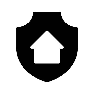 koruma Glifler düz vektör simgeler