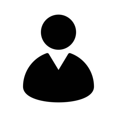 Kullanıcı Glifler düz vektör simgeleri