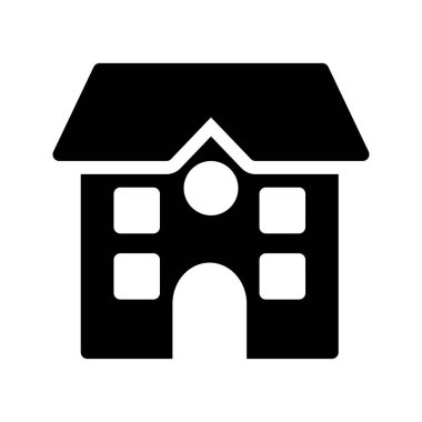 ev Glifler düz vektör simgeler