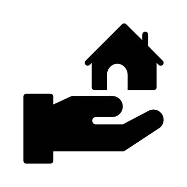 koruma Glifler düz vektör simgeler