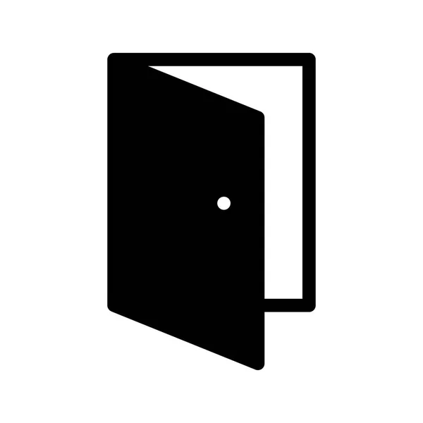 Open Glyphs Platte Vector Iconen — Stockvector