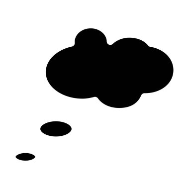 kabarcık vektör satırı simgesi