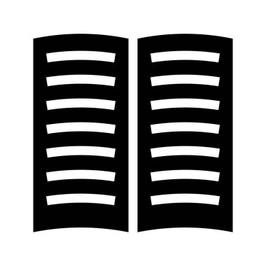 kitap vektör çizgisi simgesi