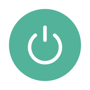 kapatma vektör satırı simgesi