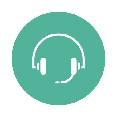 kulaklık vektör çizgisi simgesi