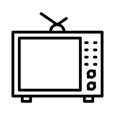 anten ince çizgi vektör simgeler