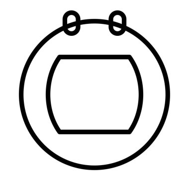 uzantısı ince çizgi vektör simgeler