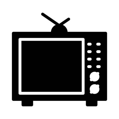 anten Glifler düz vektör simgeler