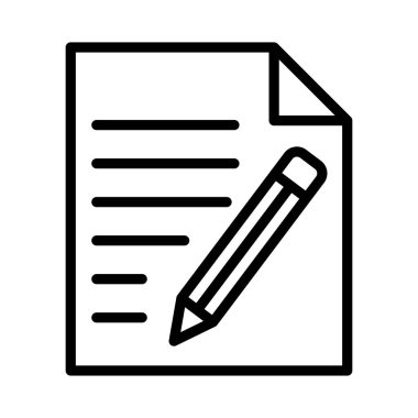 ince çizgi vektör simge oluşturma