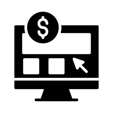 imleç Glifler düz vektör simgeler