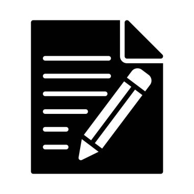 Glifler düz vektör simgeleri oluşturun