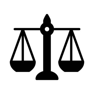 denge Glifler düz vektör simgeler