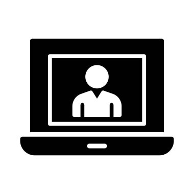 Kullanıcı Glifler düz vektör simgeleri