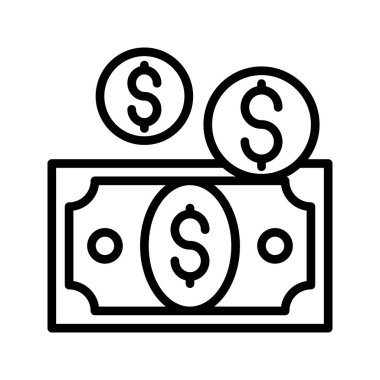 para ince çizgi vektör simgeler