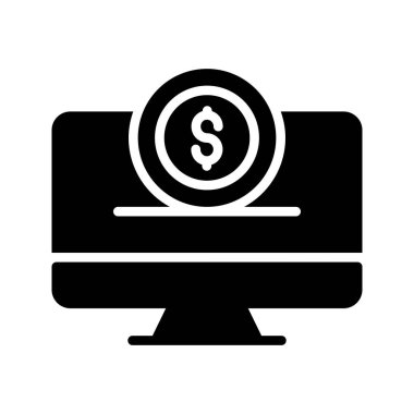 Online Glifler düz vektör simgeler